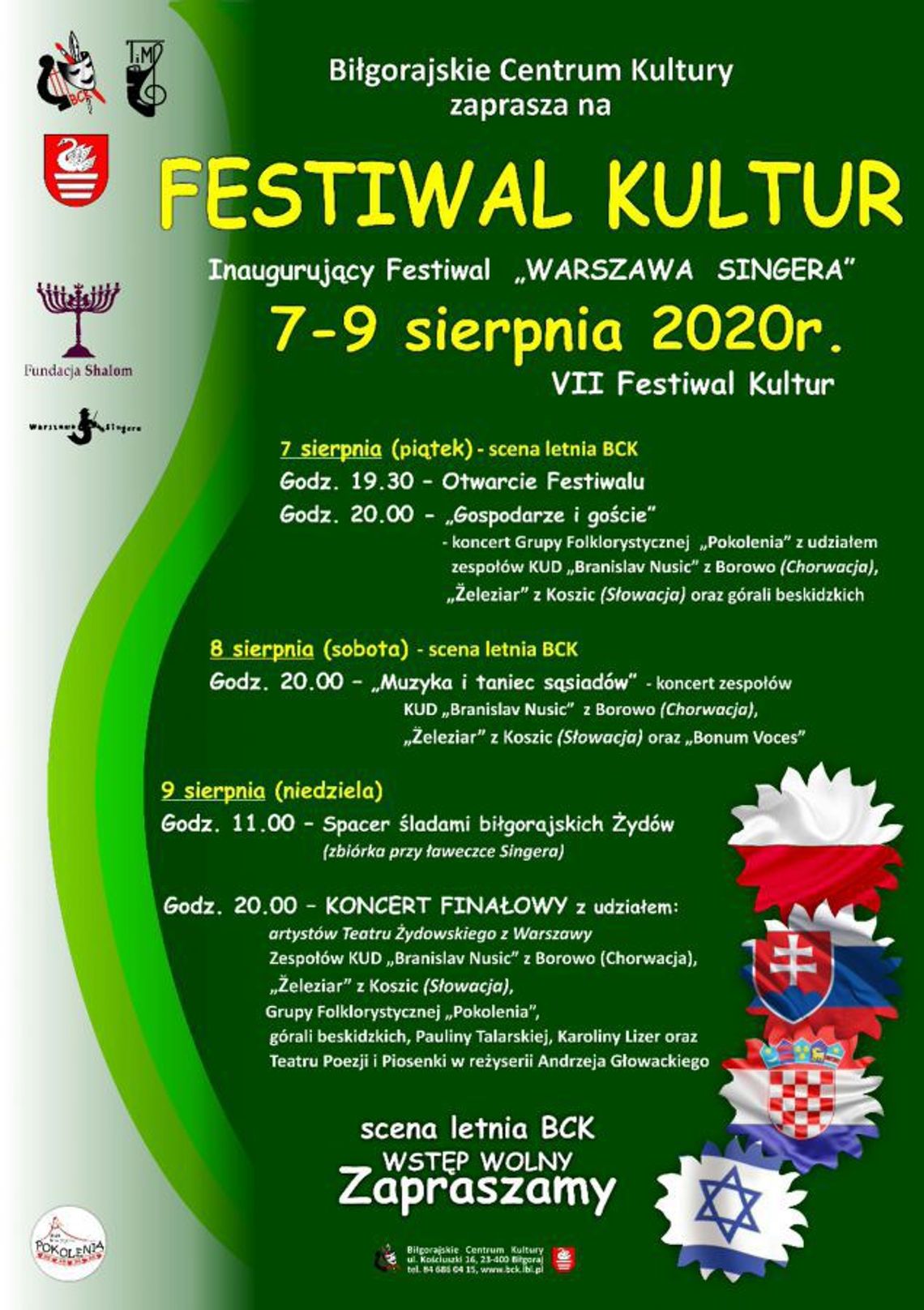 Biłgoraj: Festiwal Kultur 2020 - tance, muzyka i pyszne jedzenie