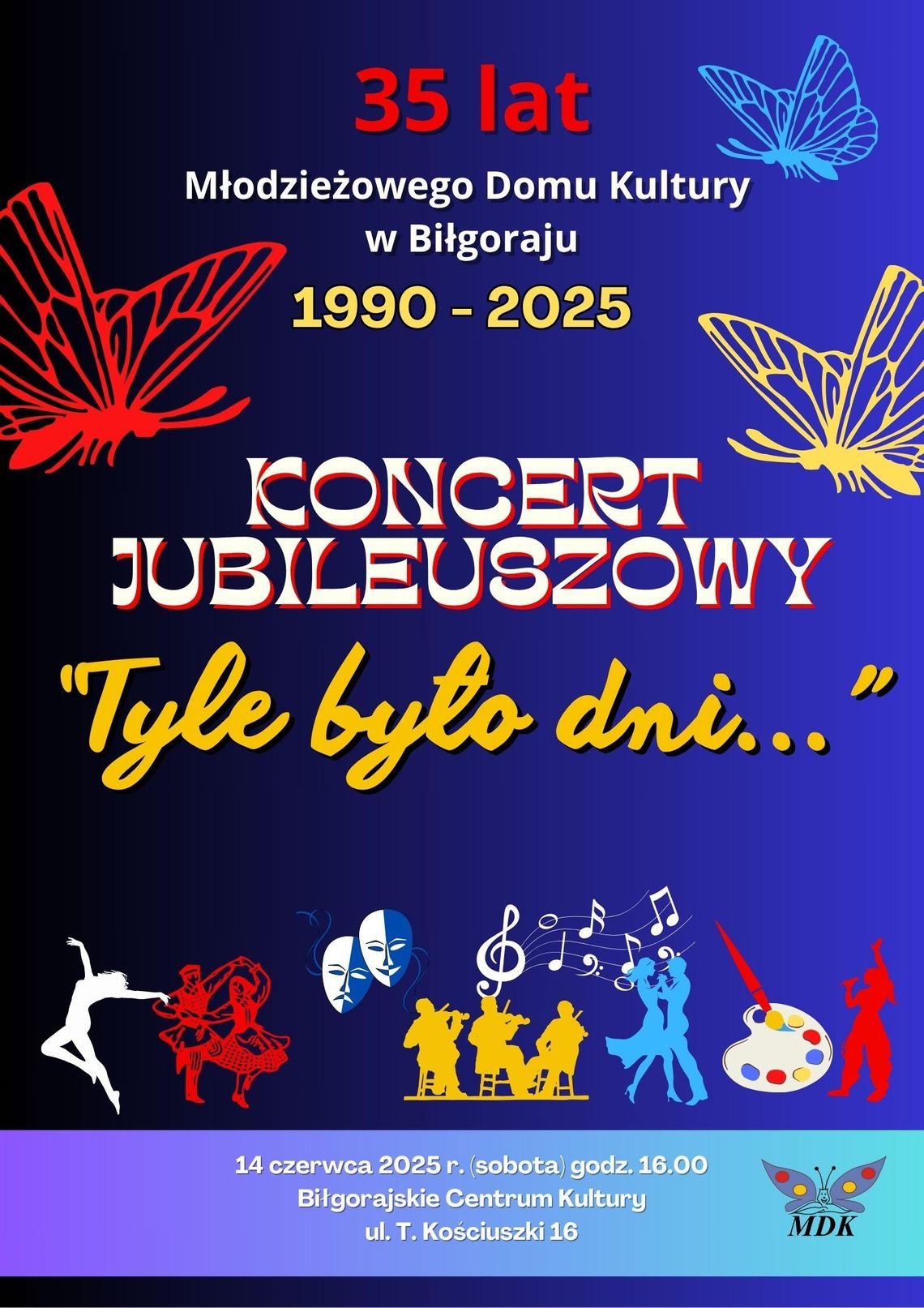 Biłgoraj: Koncert jubileuszowy MDK Biłgoraj: Koncert jubileuszowy MDK