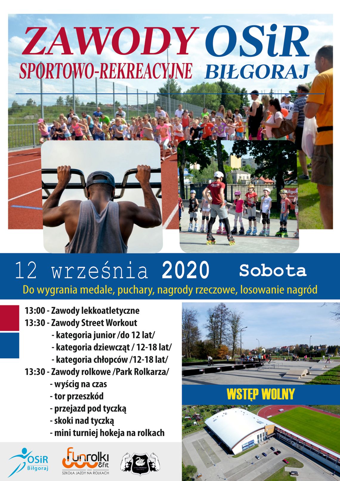 Biłgoraj: OSiR zaprasza na Zawody Sportowo-Rekreacyjne