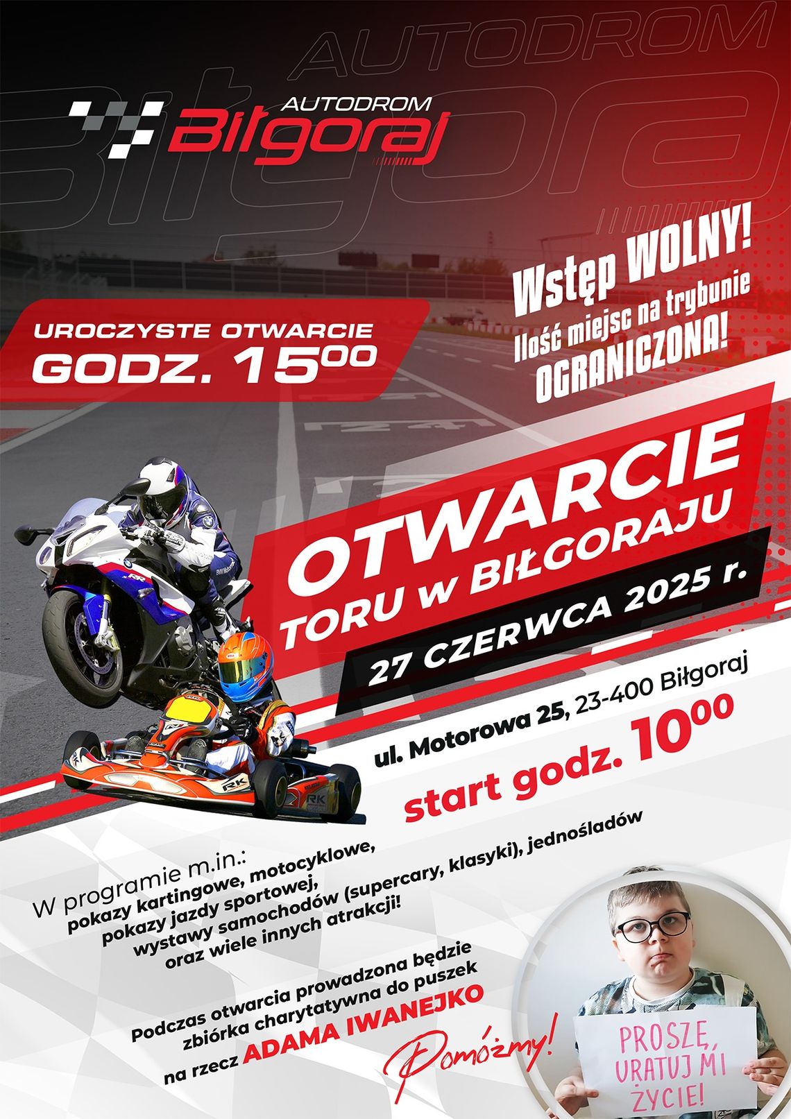 Biłgoraj: Otwarcie Autodromu