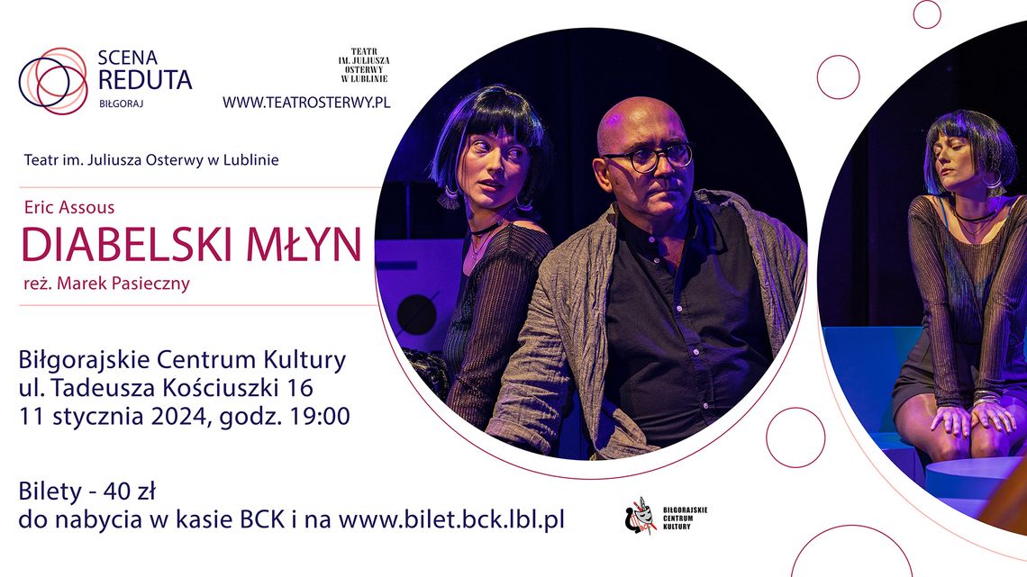 Biłgoraj: Spektakl "Diabelski młyn" Biłgoraj: Spektakl "Diabelski młyn"