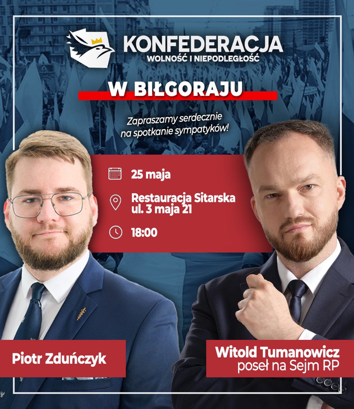Biłgoraj: Spotkanie z politykami Konfederacji