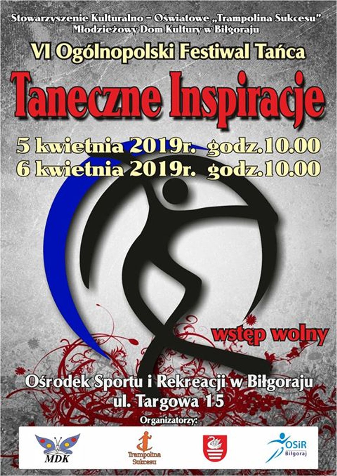 Biłgoraj: VI Ogólnopolski Festiwal Tańca „Taneczne Inspiracje" 2019