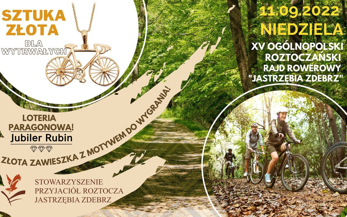 Biłgoraj: XV Ogólnopolski Roztoczański Rajd Rowerowy "Jastrzębia Zdebrz"