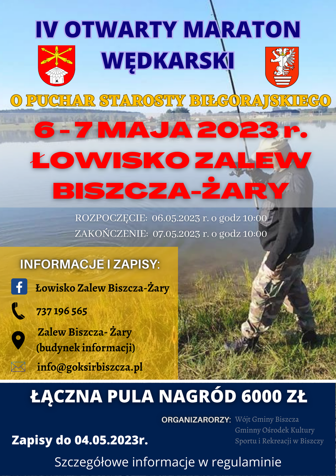 Biszcza: IV Otwarty Maraton Wędkarski