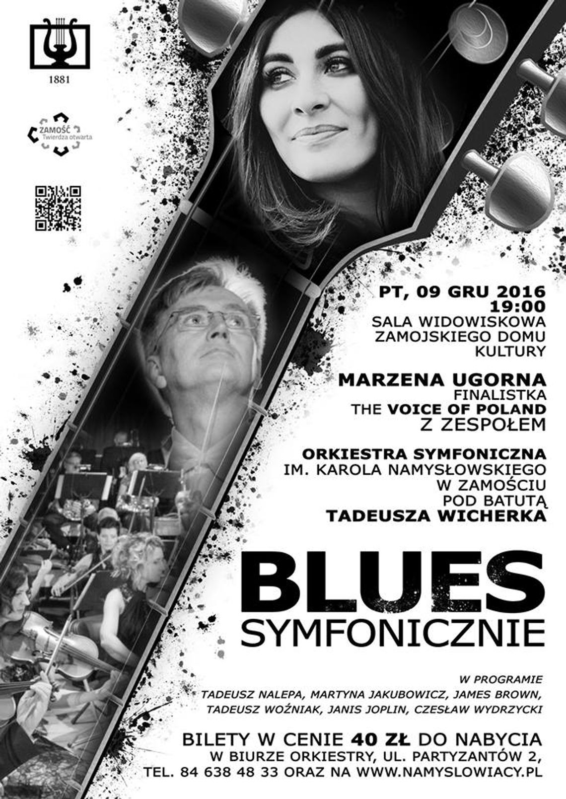 Blues Symfonicznie z Marzeną Ugorną w ZDK