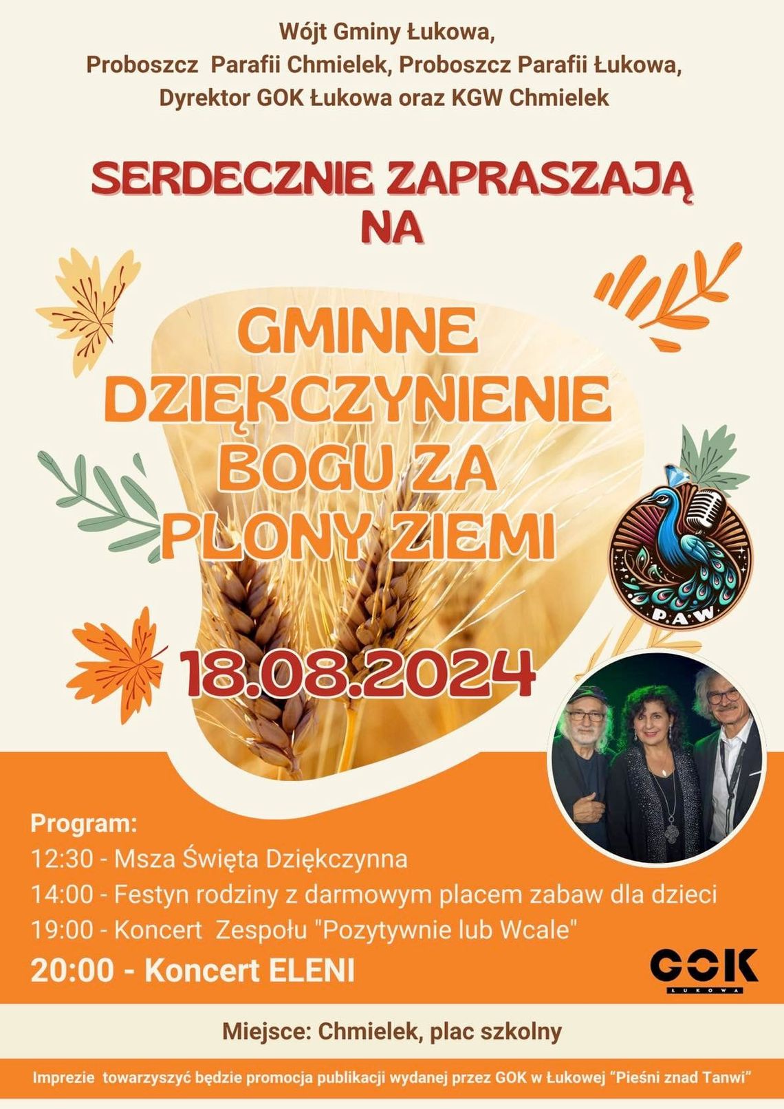 Chmielek: Dożynki gminno-parafialne