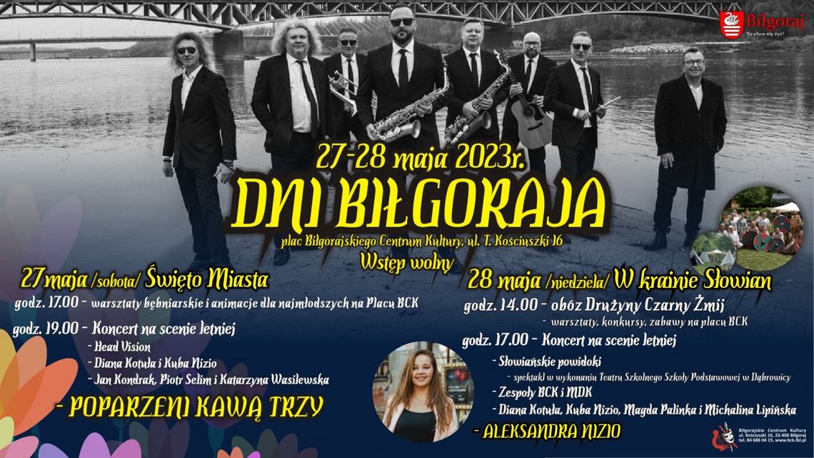 Dni Biłgoraja - Koncert Poparzeni Kawą Trzy Dni Biłgoraja - Koncert Poparzeni Kawą Trzy
