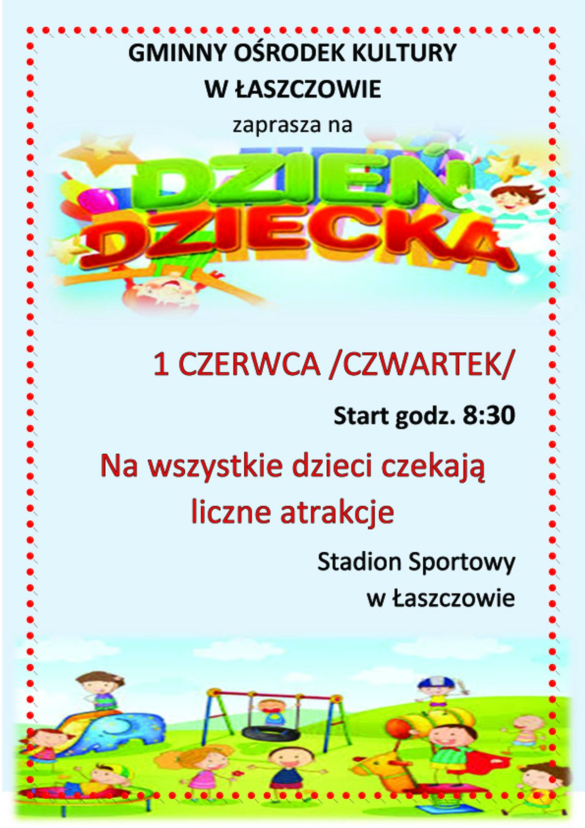 Dzień Dziecka na sportowo w Łaszczowie
