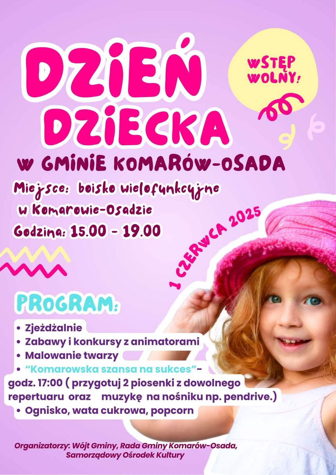 Dzień Dziecka w gminie Komarów-Osada
