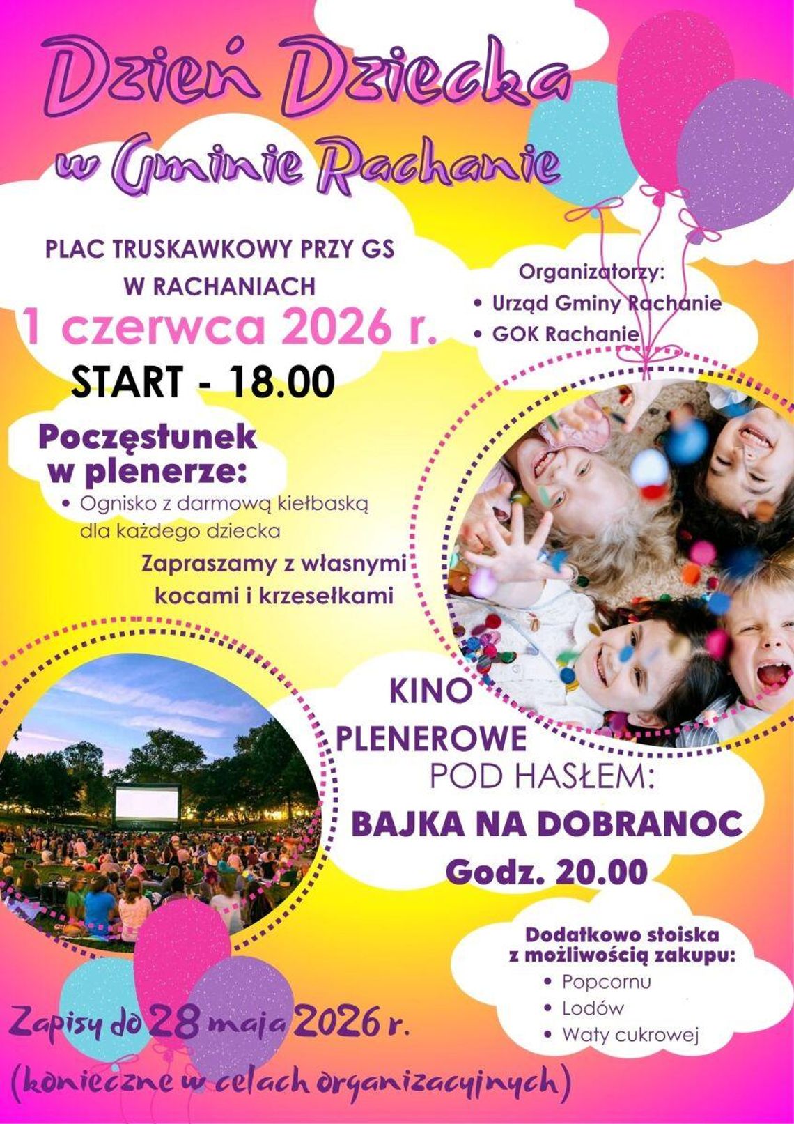 Dzień Dziecka w gminie Rachanie