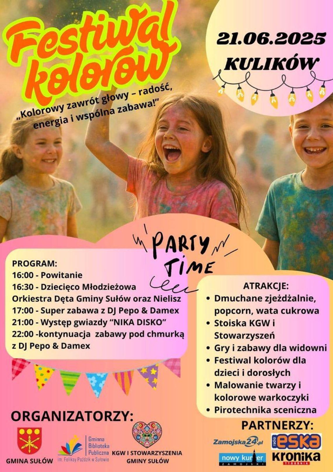 Festiwal Kolorów w Kulikowie Festiwal Kolorów w Kulikowie