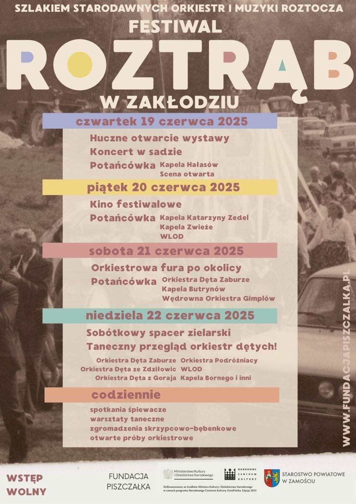 Festiwal Roztrąb w Zakłodziu