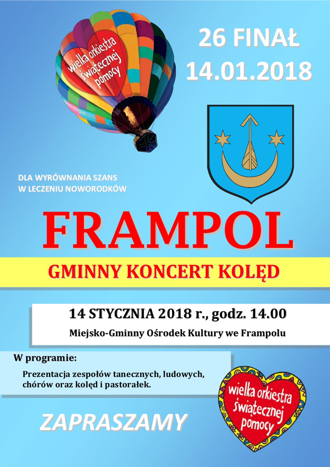 Frampol: Finał WOŚP 2018