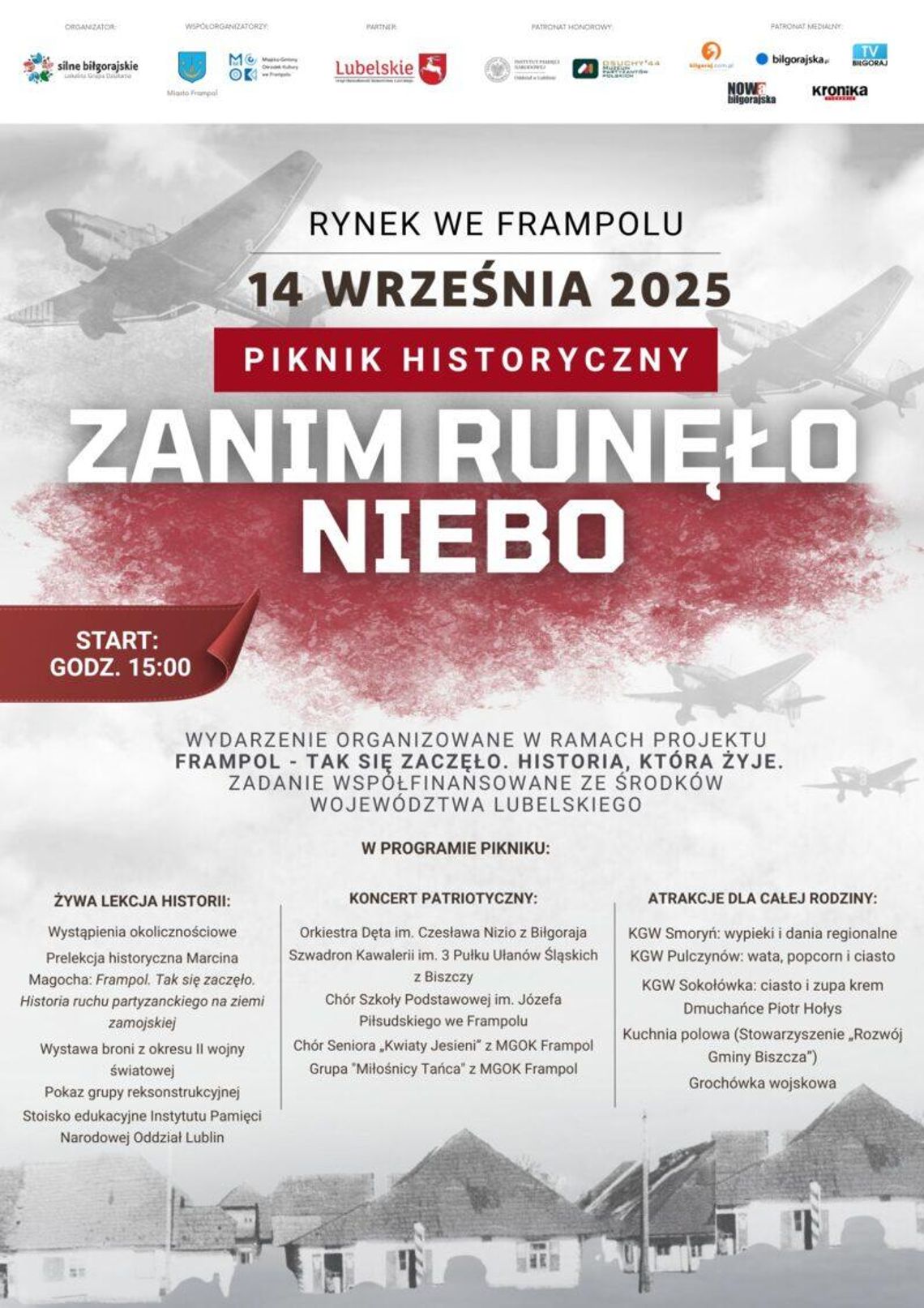 Frampol: Zanim runęło niebo - piknik historyczny