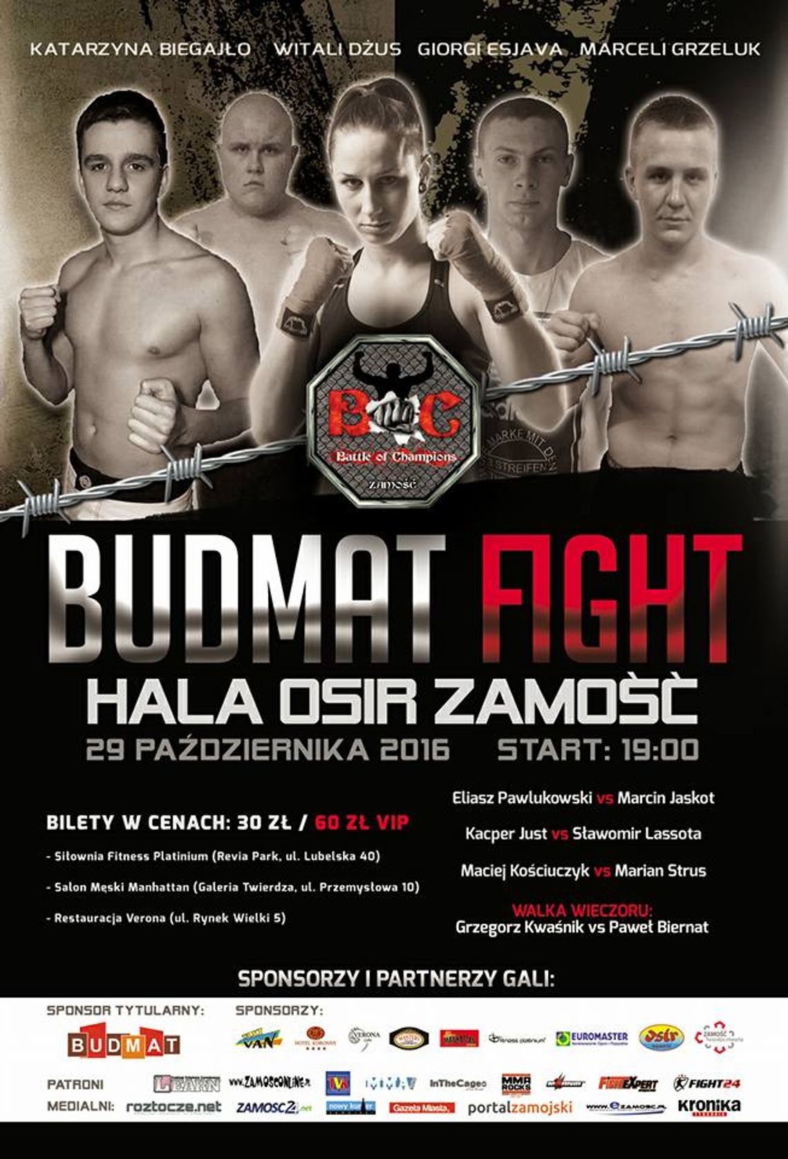 Gala MMA w Zamościu Gala MMA w Zamościu
