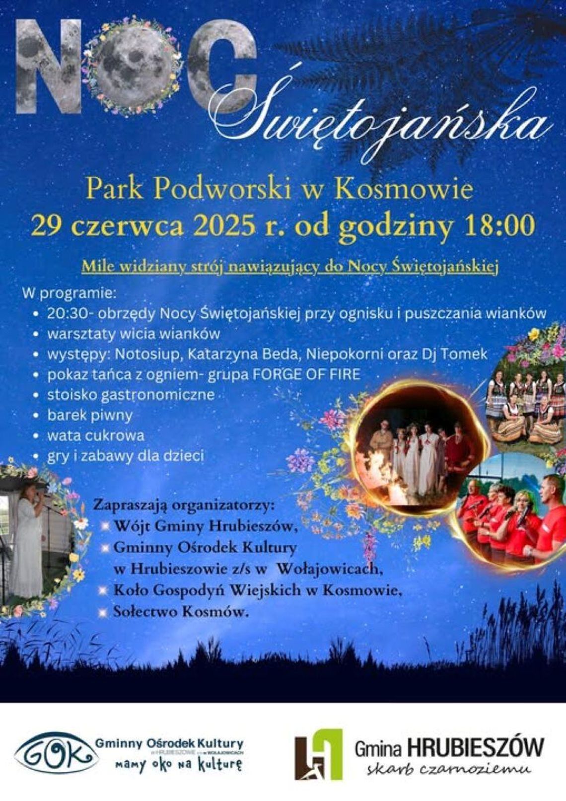 Gm. Hrubieszów: Noc świętojańska w Kosmowie