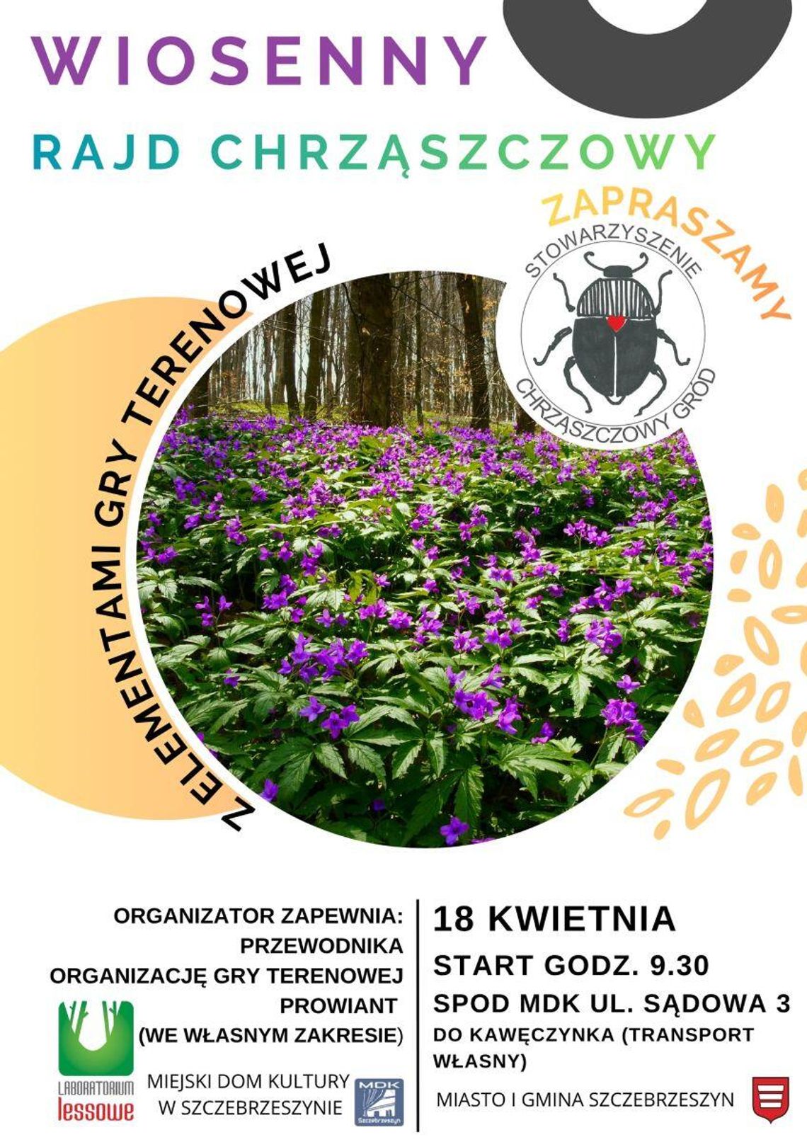 Gm. Szczebrzeszyn: Wiosenny Rajd Chrząszczowy Gm. Szczebrzeszyn: Wiosenny Rajd Chrząszczowy