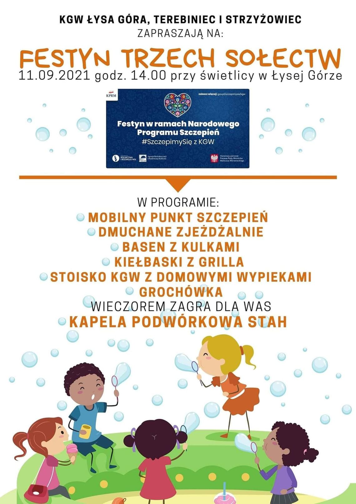 Gm. Werbkowice: Festyn trzech sołectw