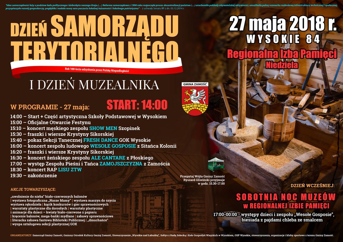 Gm. Zamość: Dzień Muzealnika w Wysokiem Gm. Zamość: Dzień Muzealnika w Wysokiem