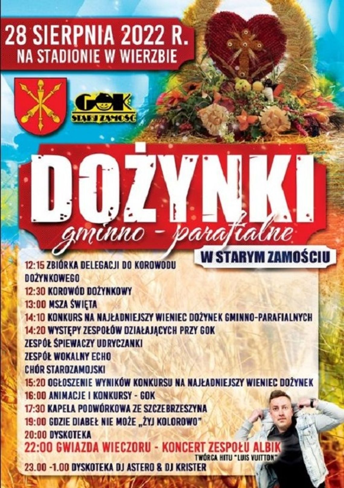 Gmina Stary Zamość: Dożynki gminno-parafialne Gmina Stary Zamość: Dożynki gminno-parafialne