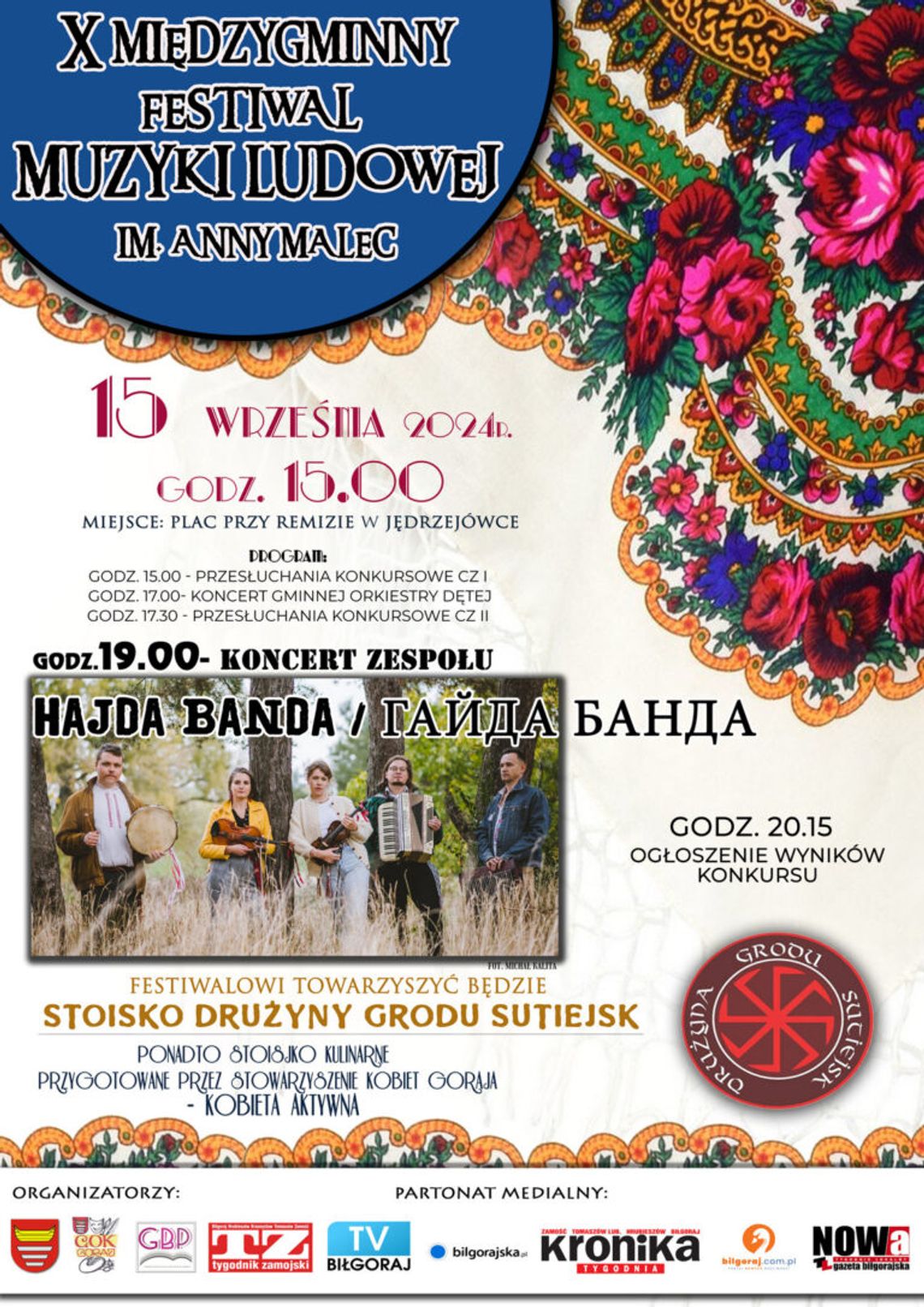 Goraj: Międzygminny Festiwal Muzyki Ludowej im. Anny Malec