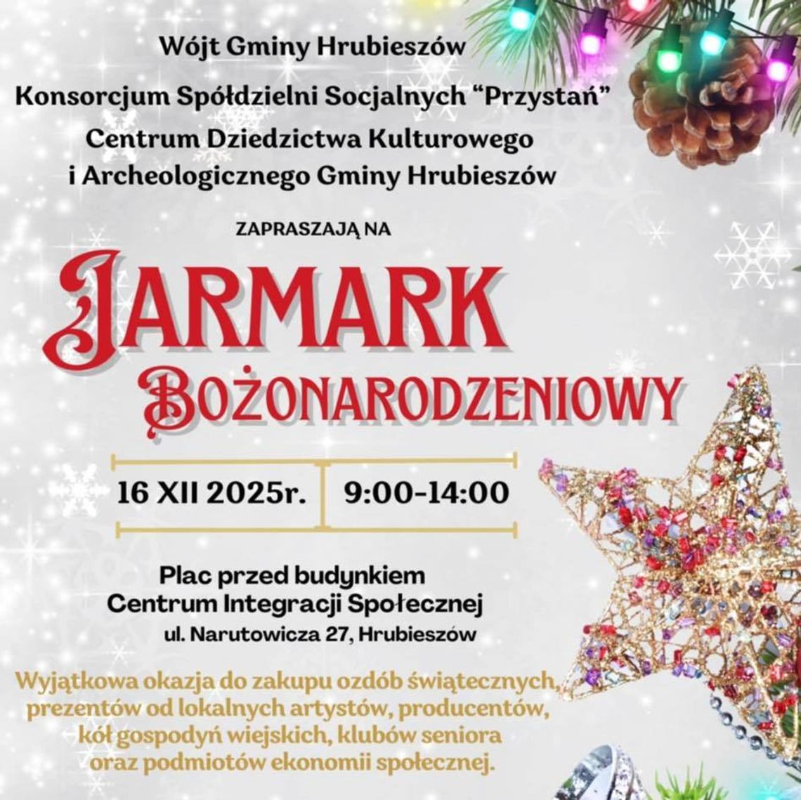 Hrubieszów: Jarmark Bożonarodzeniowy Hrubieszów: Jarmark Bożonarodzeniowy