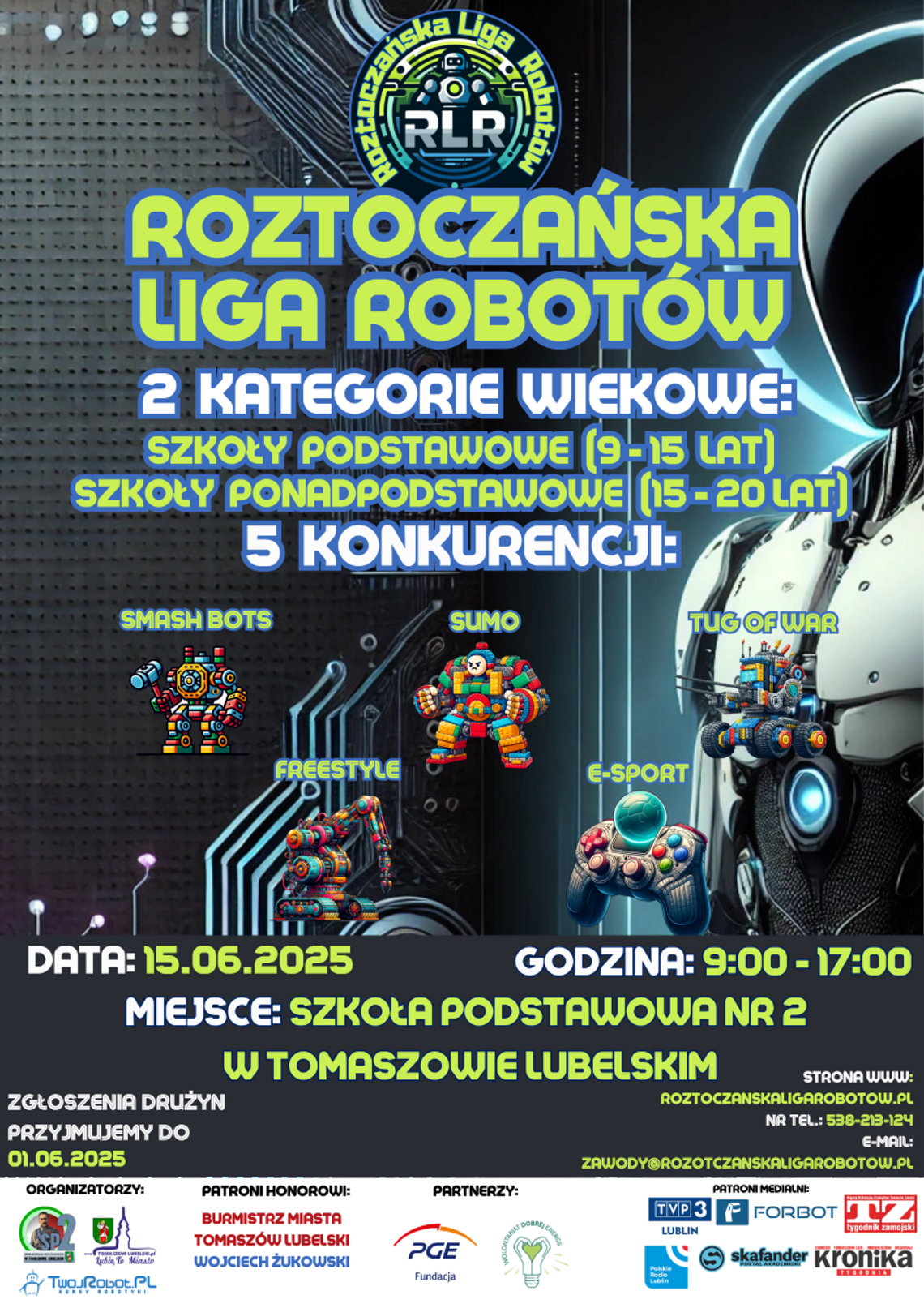 III Edycja Roztoczańskiej Ligi Robotów 2025