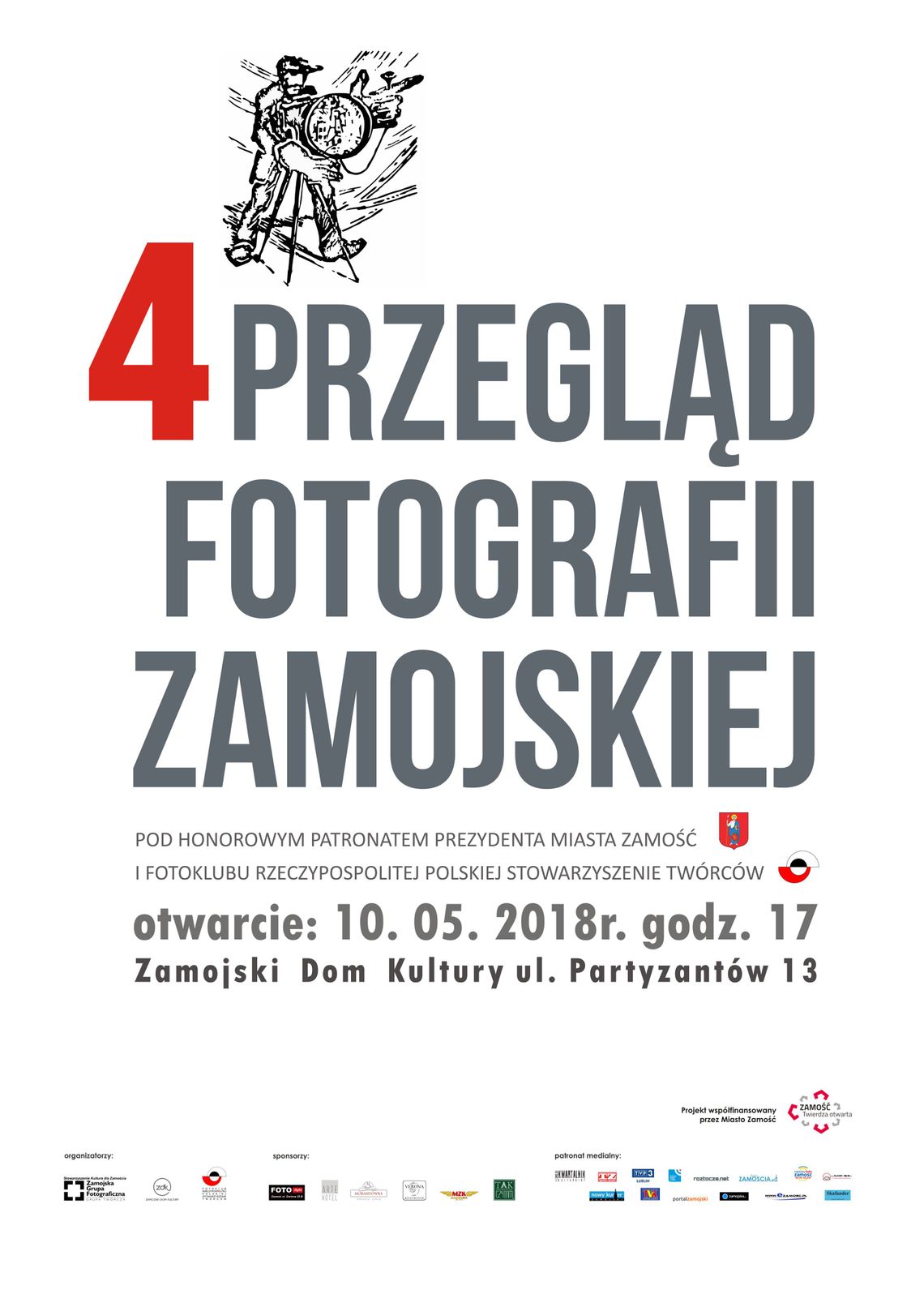  IV Przegląd Fotografii Zamojskiej. Wystawa w ZDK