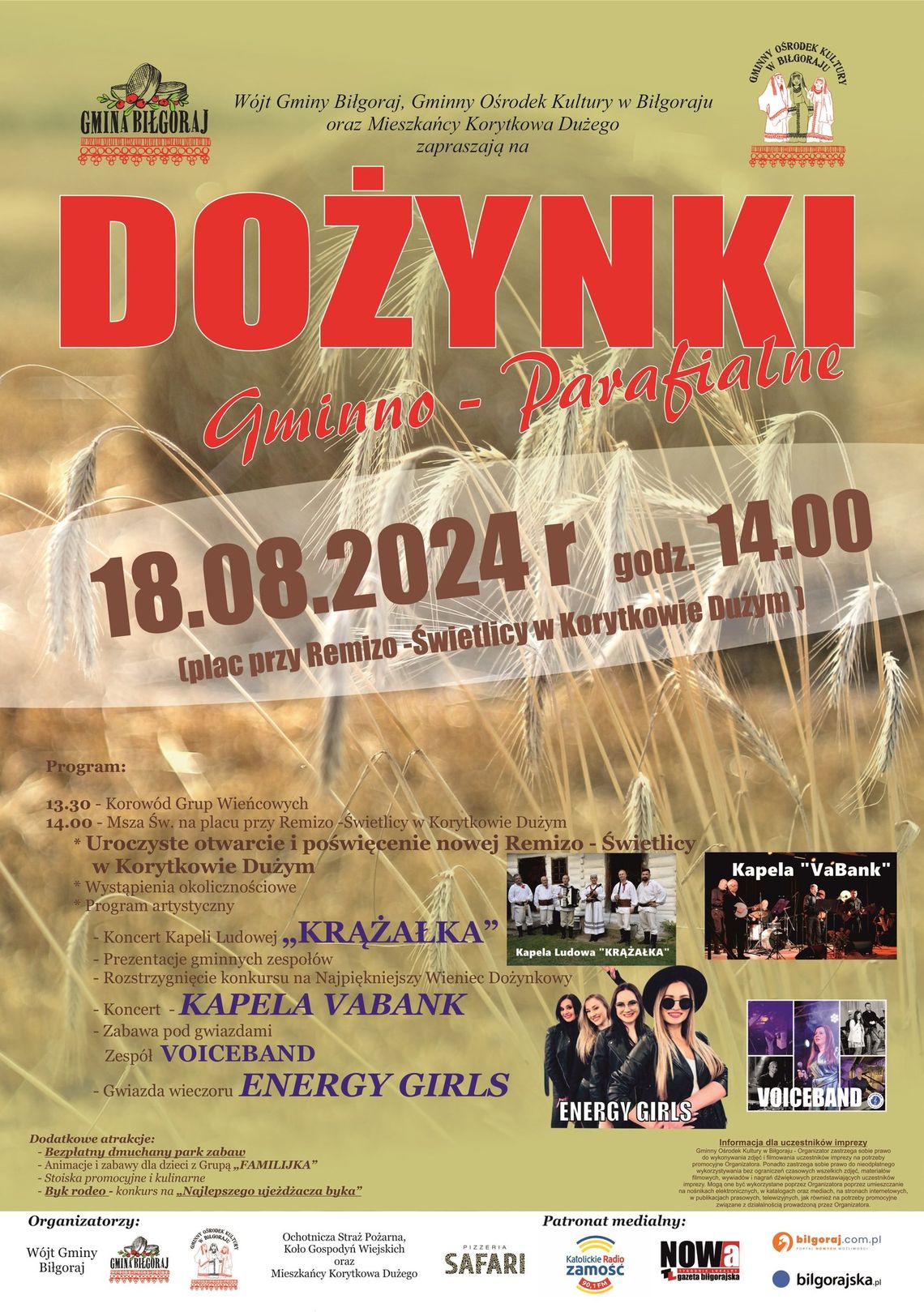 Korytków Duży: Dożynki gminno-parafialne