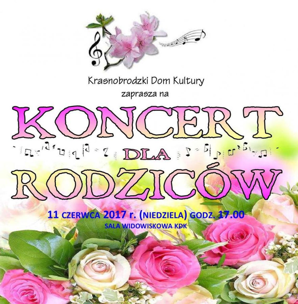 Krasnobród: Koncert dla rodziców w KDK