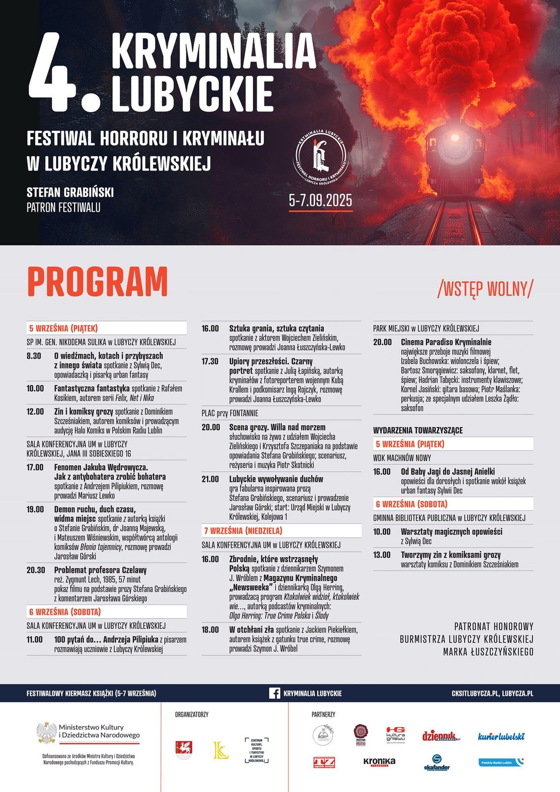 Kryminalia Lubyckie 2025 Kryminalia Lubyckie 2025