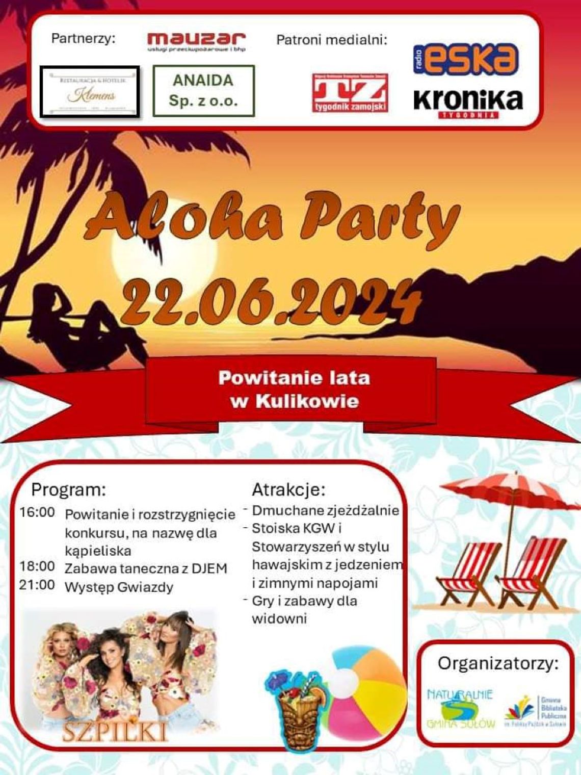 Kulików: Aloha Party - Powitanie lata Kulików: Aloha Party - Powitanie lata