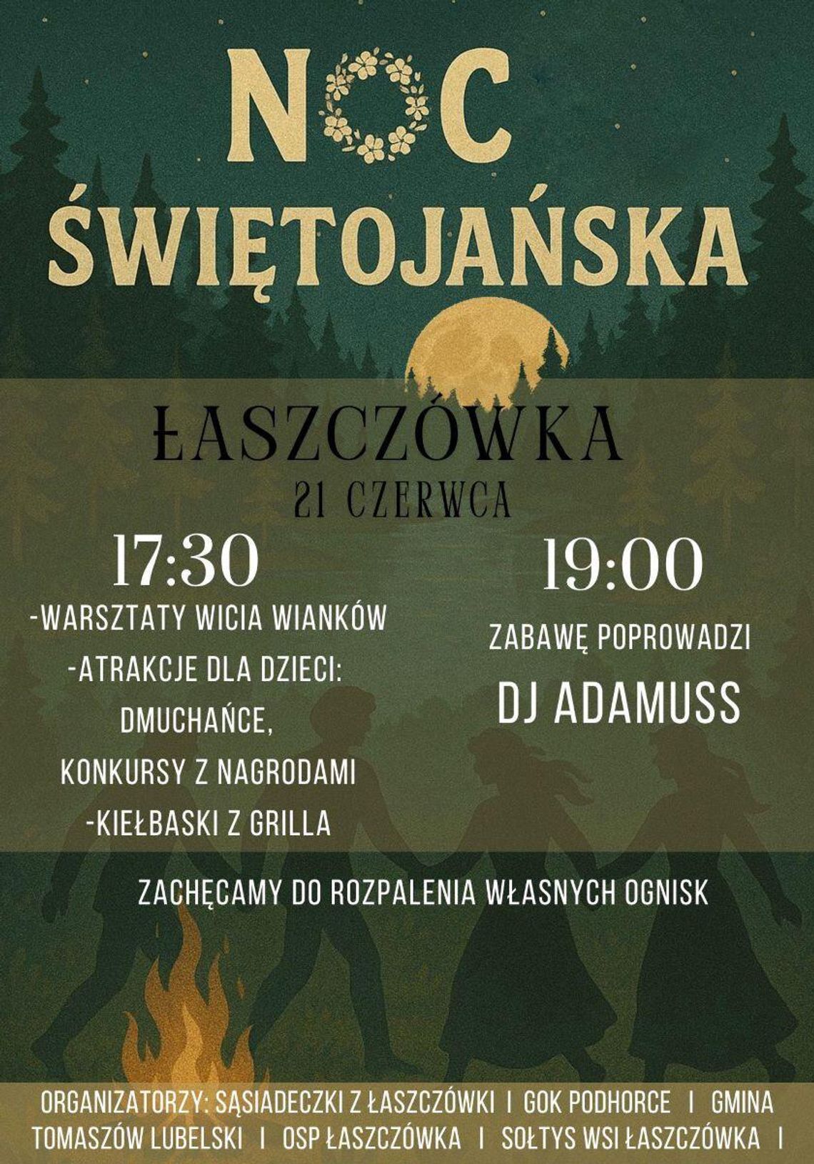 Łaszczówka: Noc Świętojańska Łaszczówka: Noc Świętojańska