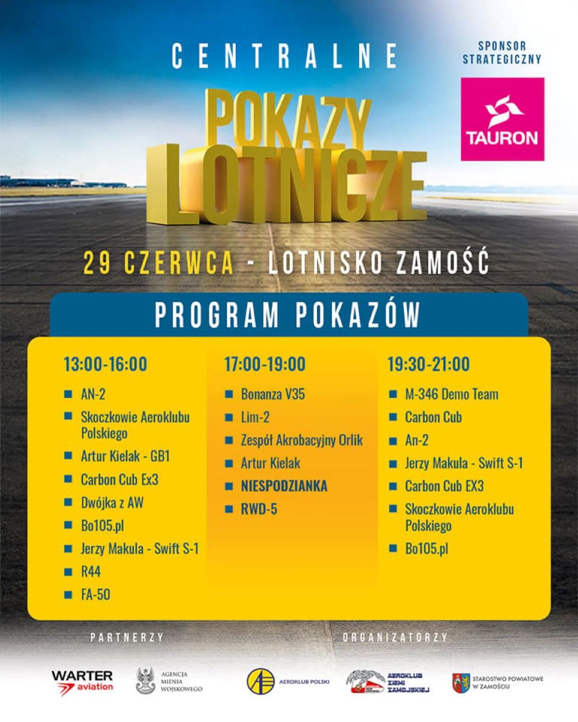 Lotnisko Mokre: Centralne Pokazy Lotnicze 2024 Lotnisko Mokre: Centralne Pokazy Lotnicze 2024