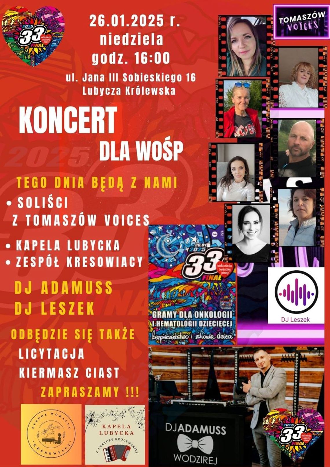 Lubycza Królewska: 33. Finał WOŚP