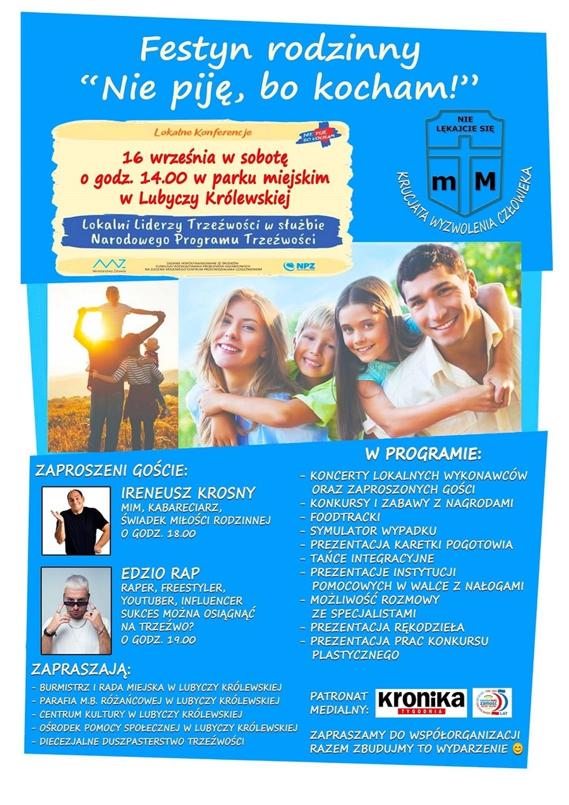 Lubycza Królewska: Festyn rodzinny "Nie piję, bo kocham"