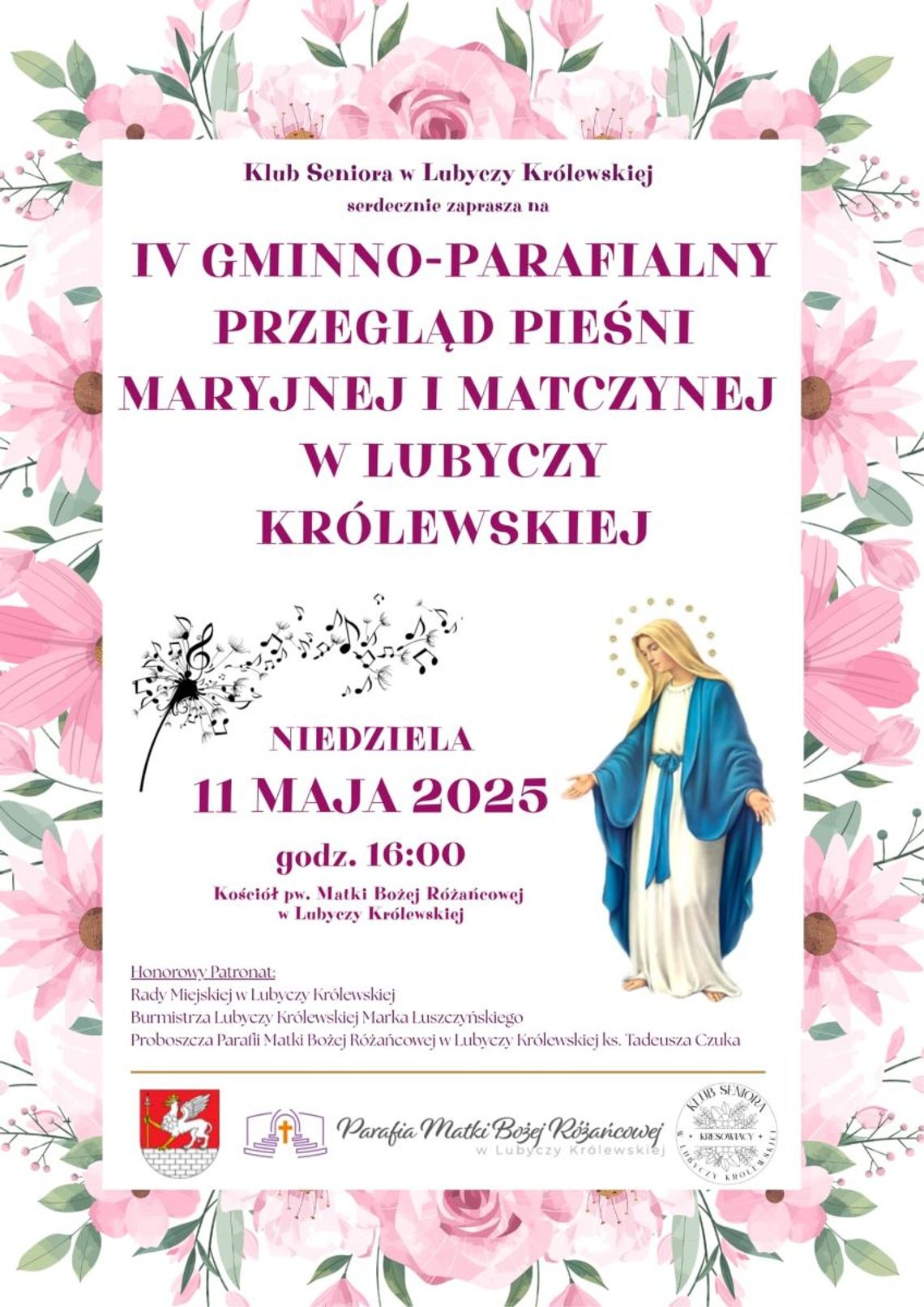 Lubycza Królewska: Gminno-Parafialny Przegląd Pieśni Maryjnych i Matczynych