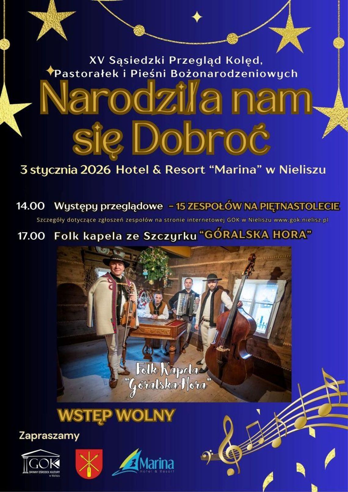 Nielisz: XV Sąsiedzki Przegląd Kolęd, Pastorałek i Pieśni Bożonarodzeniowych Nielisz: XV Sąsiedzki Przegląd Kolęd, Pastorałek i Pieśni Bożonarodzeniowych