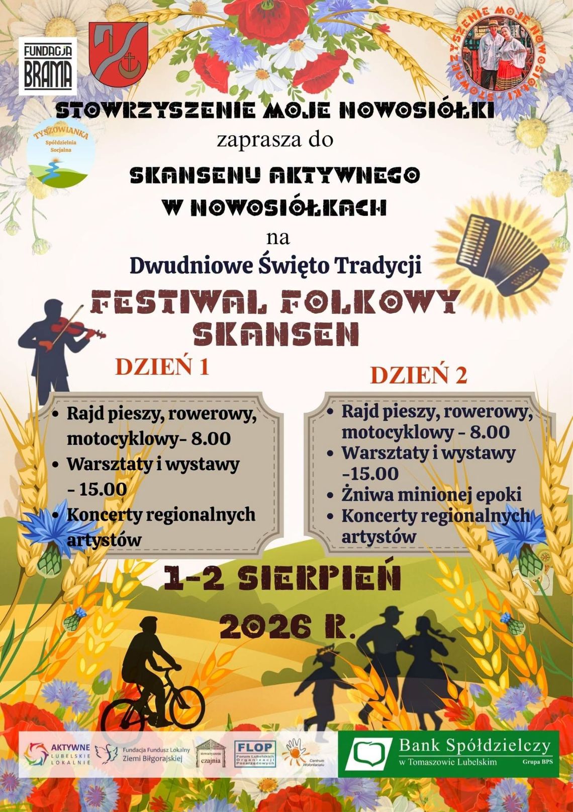 Nowosiółki: Festiwal Folkowy Skansen Nowosiółki: Festiwal Folkowy Skansen