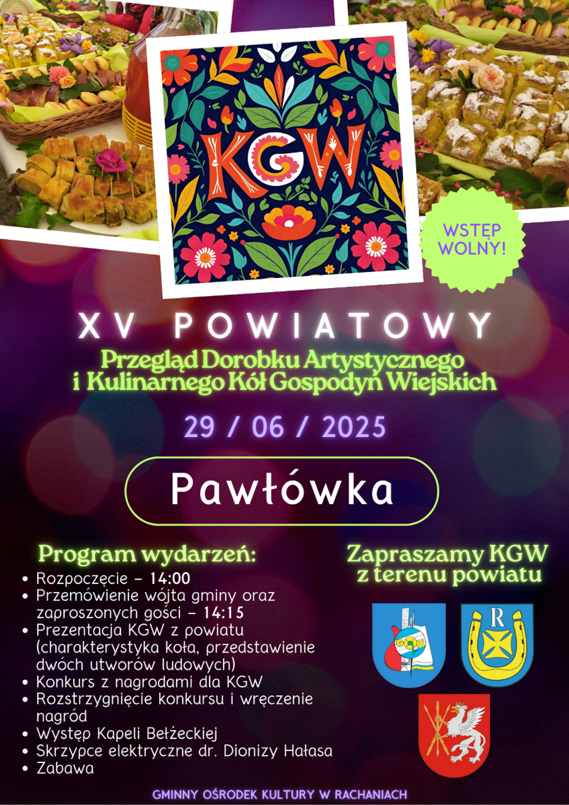 Pawłówka: Przegląd Dorobku Artystycznego i Kulinarnego KGW