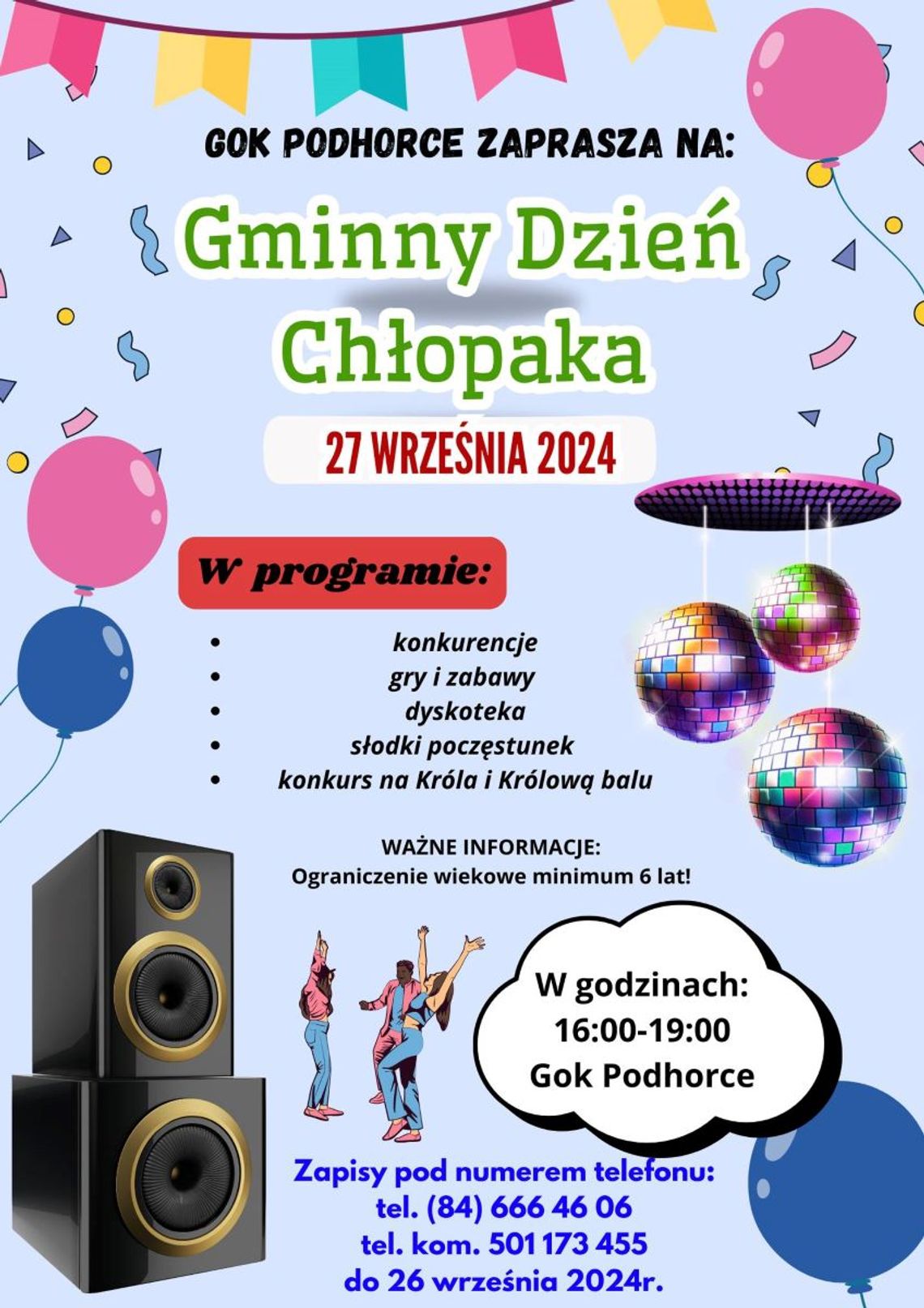 Podhorce: Dyskoteka na Dzień Chłopaka