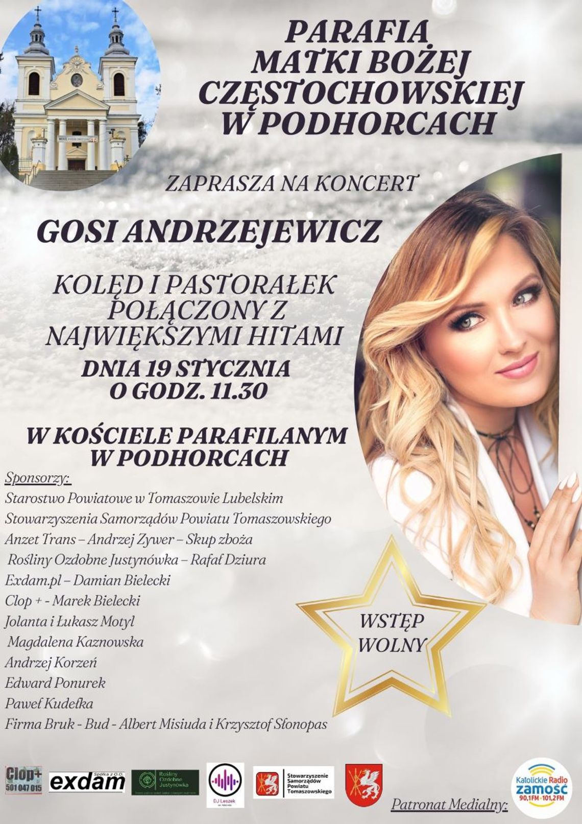 Podhorce: Koncert Gosi Andrzejewicz Podhorce: Koncert Gosi Andrzejewicz