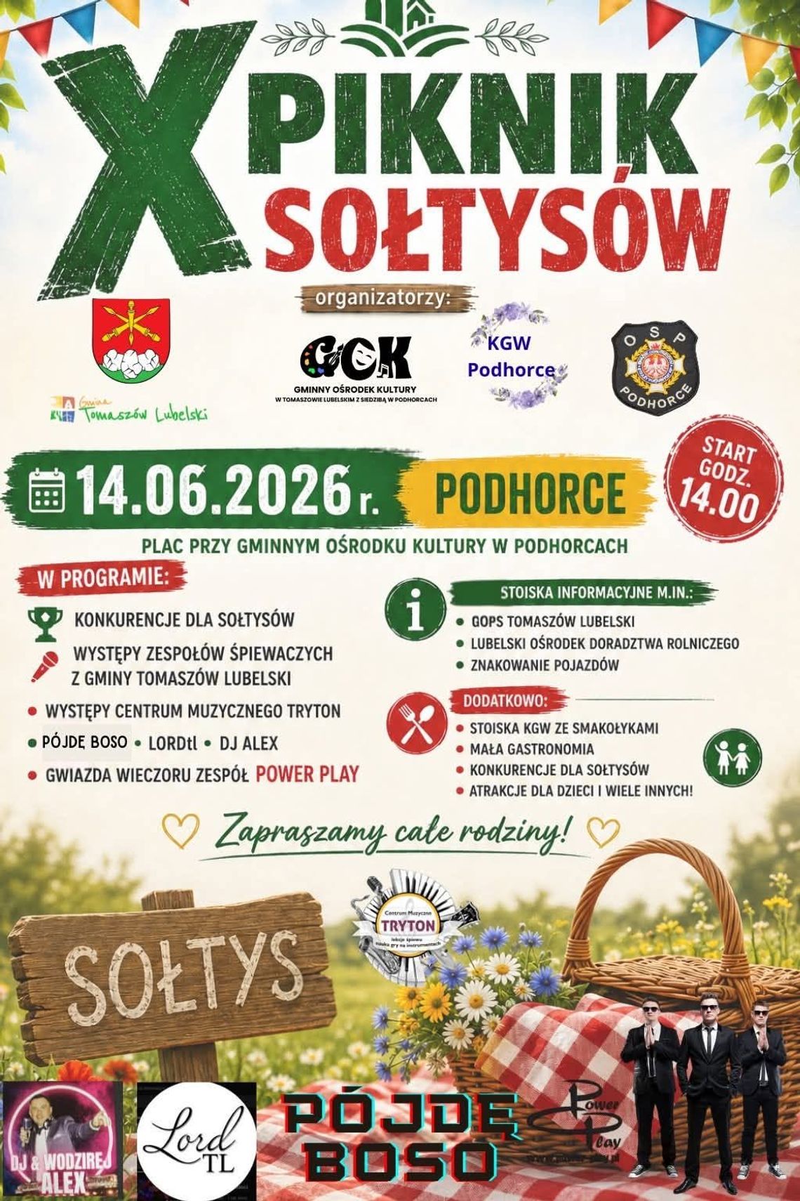 Podhorce: X Piknik Sołtysów Podhorce: X Piknik Sołtysów