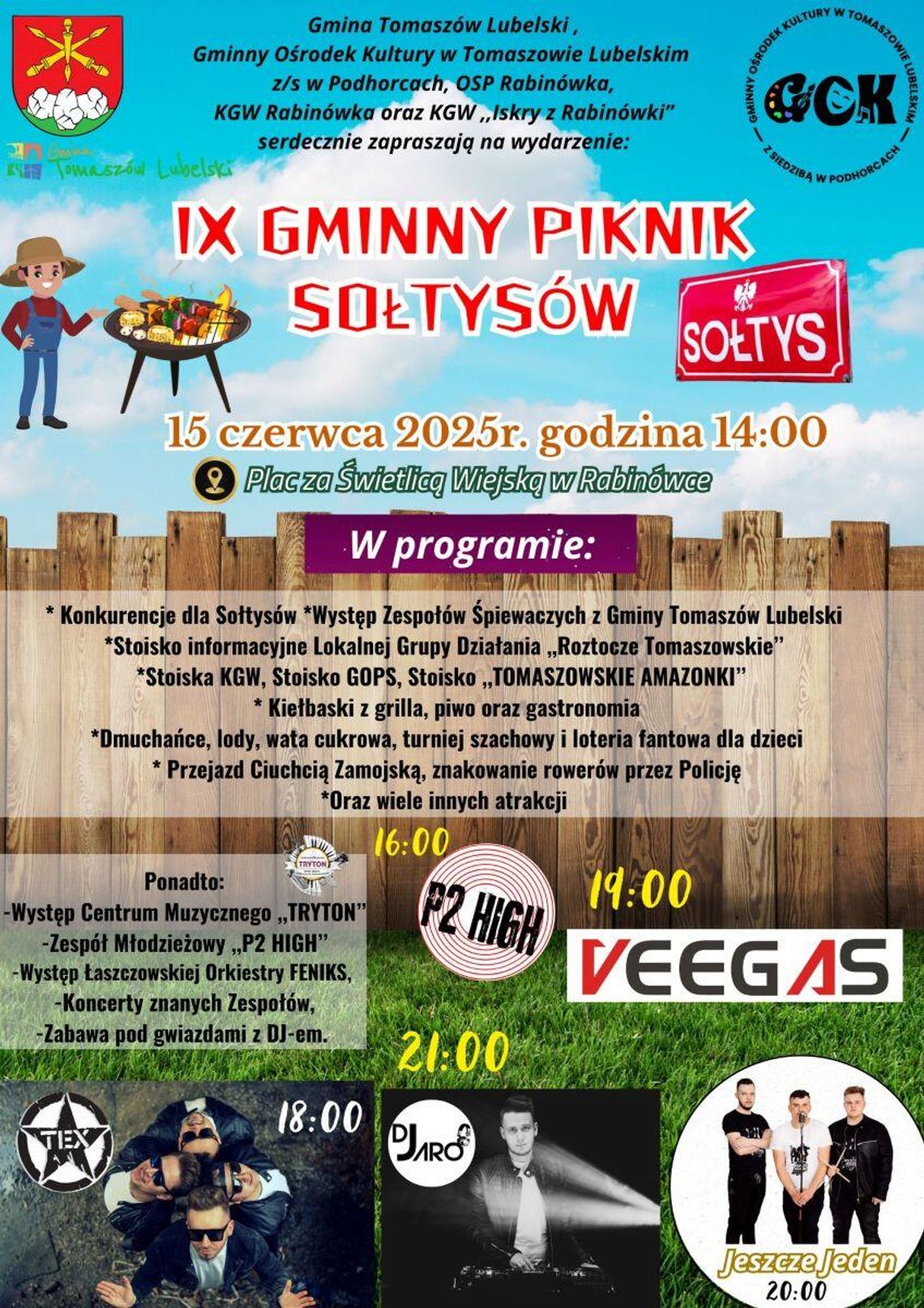 Rabinówka: IX Gminny Piknik Sołtysów