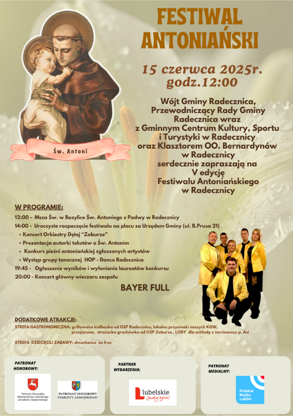 Radecznica: Festiwal Antoniański Radecznica: Festiwal Antoniański