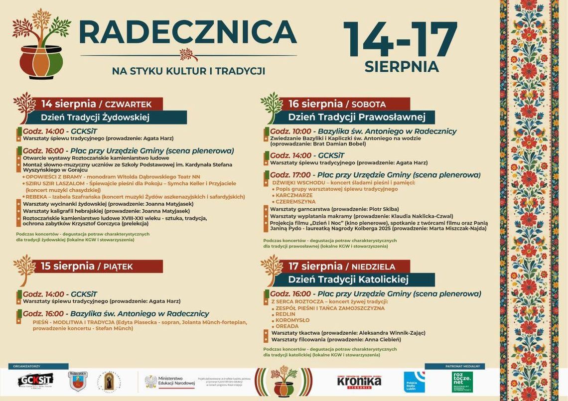Radecznica na styku kultur i tradycji Radecznica na styku kultur i tradycji
