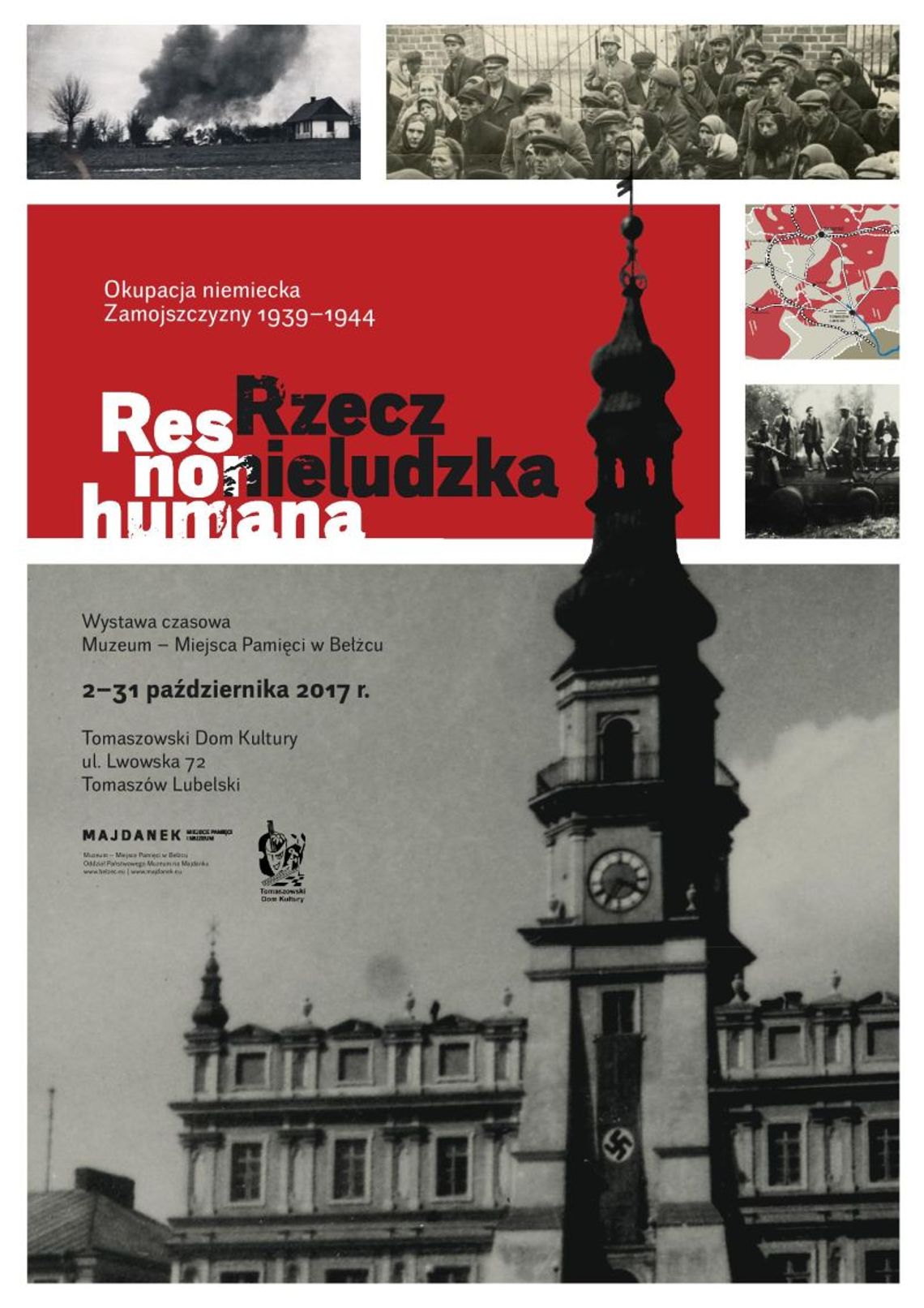 "Rzecz nieludzka" wystawa czasowa muzeum w Bełżcu