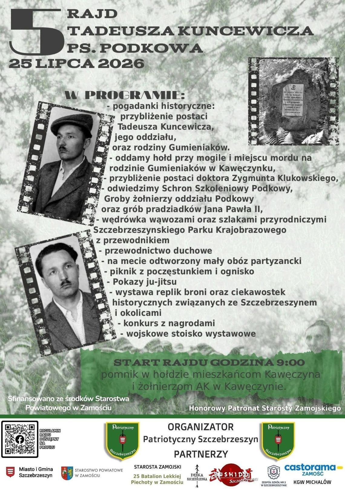 Szczebrzeszyn: 5. Rajd Tadeusza Kuncewicza ps. Podkowa