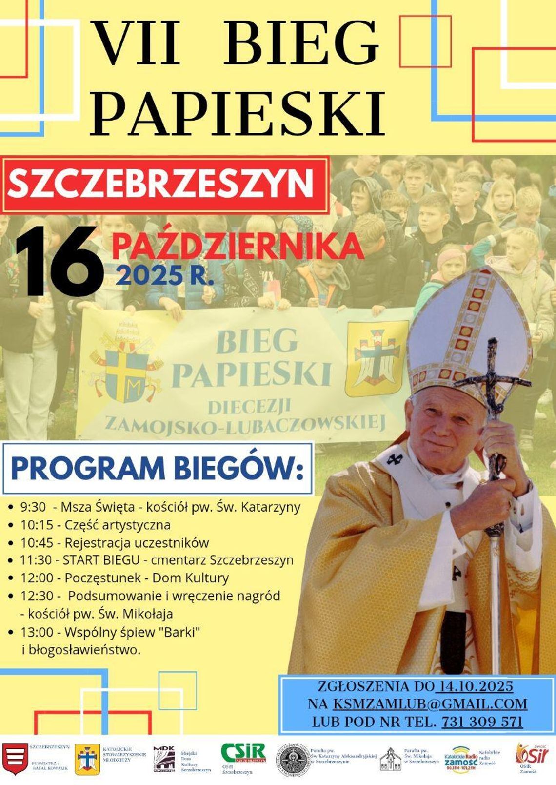 Szczebrzeszyn: Bieg Papieski Szczebrzeszyn: Bieg Papieski